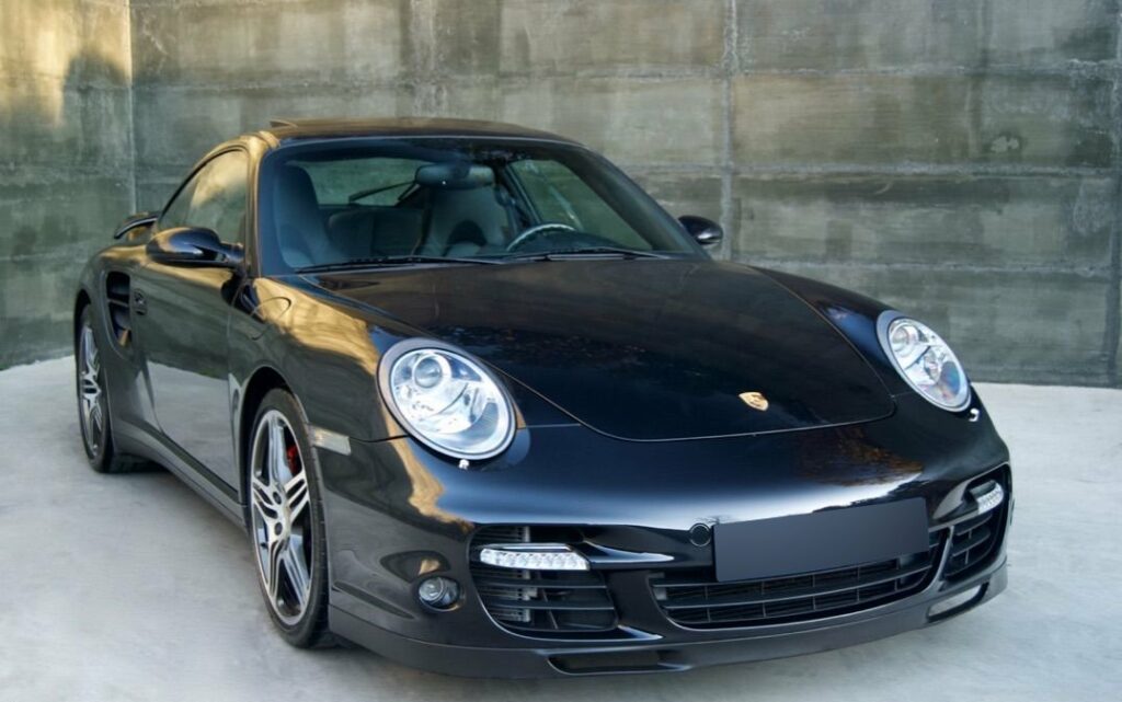 porsche 911 997 turbo avant droit