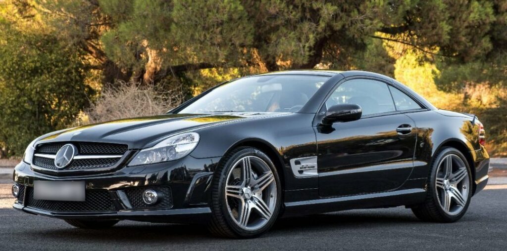 sl 63 amg occasion face avant