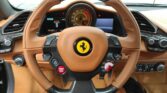 ferrari 488 spider gtb volant cuir